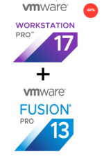 VMware Workstation 17/17.5 Pro (PC) + Fusion 13/13.5 Pro (Mac) BUNDLE – Lifetime Licenses